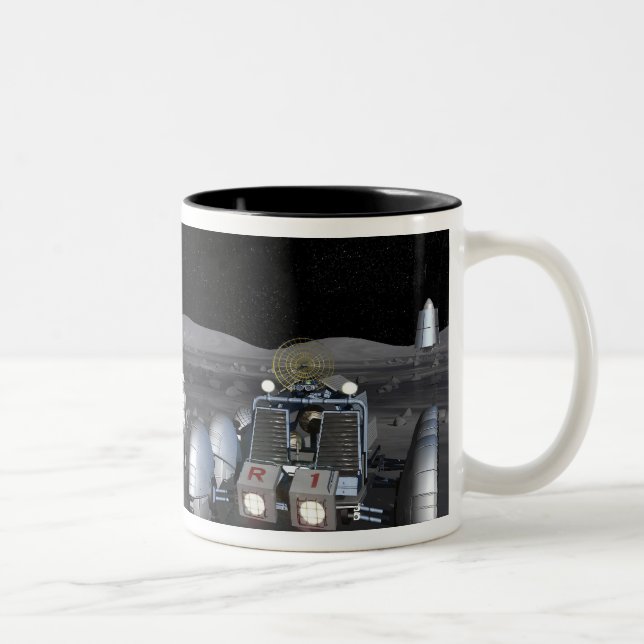 Tasse 2 Couleurs Missions d'exploration spatiale futures 3 (Droit)