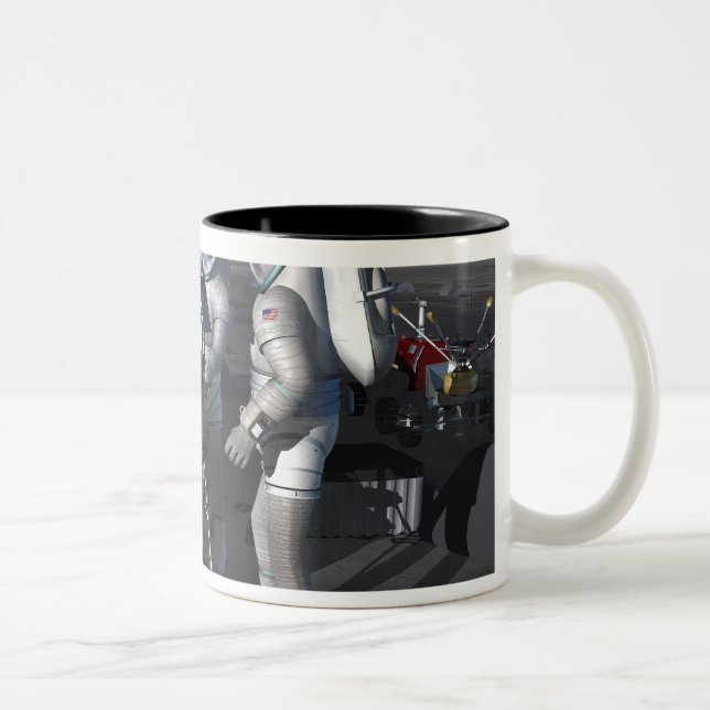Tasse 2 Couleurs Missions d'exploration spatiale futures 5 (Droit)