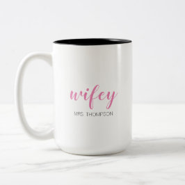 Tasse 2 Couleurs Mme de Wifey