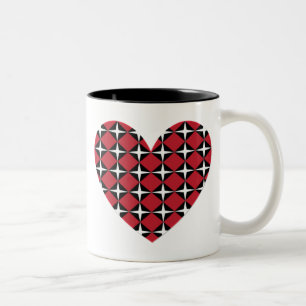 Tasse 2 Couleurs Mod Diamond Heart