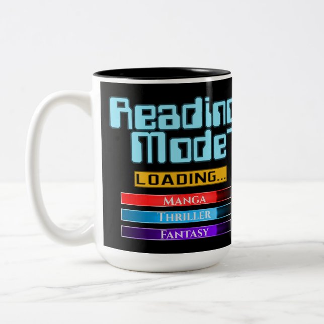 Tasse 2 Couleurs Mode de lecture de gènes personnalisé (Gauche)