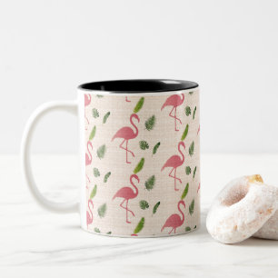 Tasse 2 Couleurs Modèle flamant rose