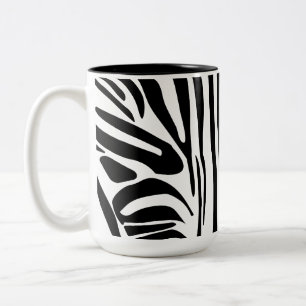 Tasse 2 Couleurs Modèle Zèbre