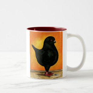 Tasse 2 Couleurs Modena Black Schietti Pigeon