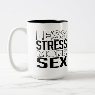 Tasse 2 Couleurs Moins de stress