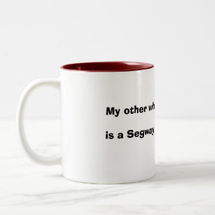 Tasse 2 Couleurs Mon autre fauteuil roulant, est un Segway !