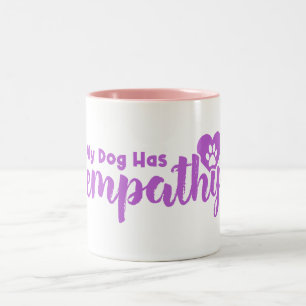 Tasse 2 Couleurs Mon Chien A L'Empathie