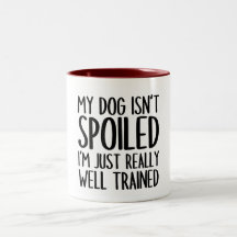 Mon chien n'est pas gâté Je suis vraiment bien for