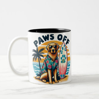 Tasse 2 Couleurs Mon chien pense que je suis Cool drôle