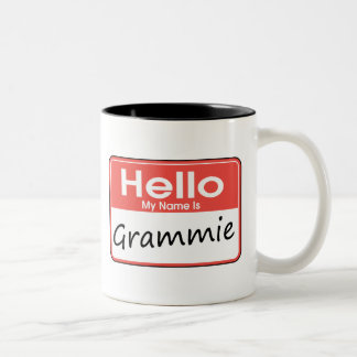Tasse 2 Couleurs Mon nom est Grammie