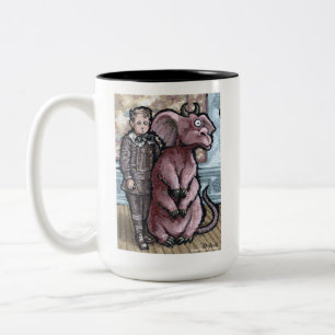 Tasse 2 Couleurs Mon Premier Animal #6 - Surreal Odd Goth Creator