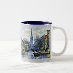 Tasse 2 Couleurs Monet : Canal à Amsterdam
