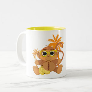 Tasse 2 Couleurs Monkey Nerd