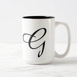 Tasse 2 Couleurs Monogramme-g