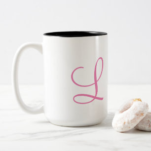 Tasse 2 Couleurs Monogramme-l
