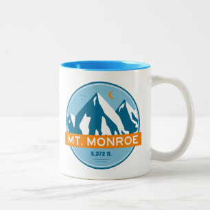 Tasse 2 Couleurs Monroe New Hampshire Stars Moon