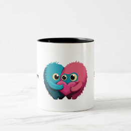 Tasse 2 Couleurs Monster Love