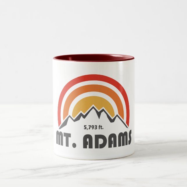 Tasse 2 Couleurs Mont Adams New Hampshire (Centre)