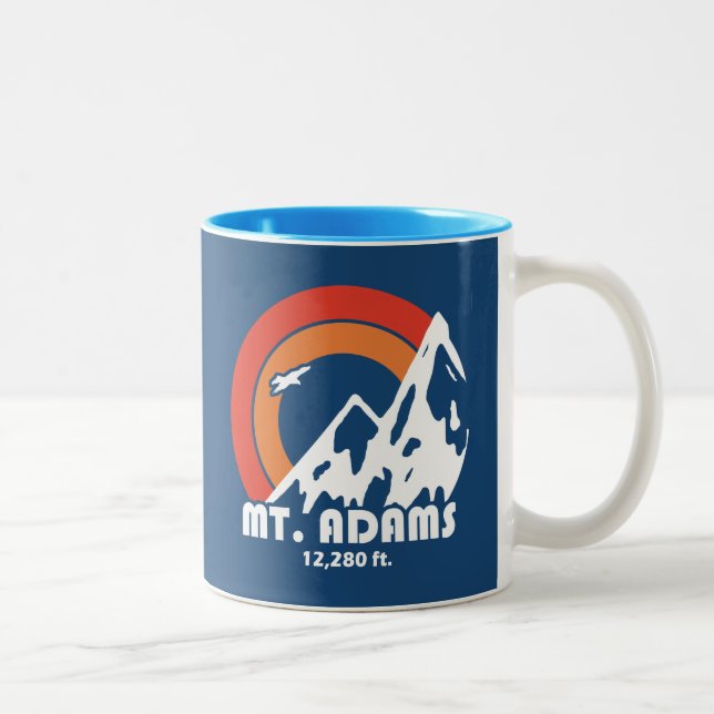 Tasse 2 Couleurs Mont Adams Sun Eagle (Droit)