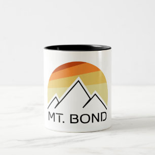 Tasse 2 Couleurs Mont Bond New Hampshire Retro