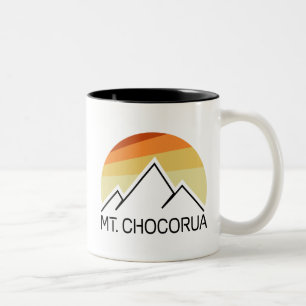 Tasse 2 Couleurs Mont Chocorua New Hampshire Retro