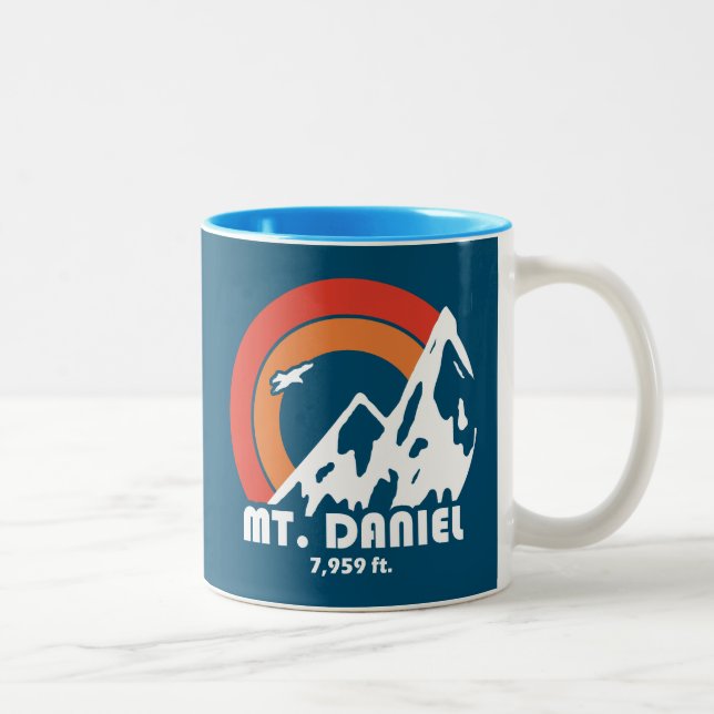 Tasse 2 Couleurs Mont Daniel Washington Sun Eagle (Droit)