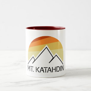 Tasse 2 Couleurs Mont Katahdin Retro
