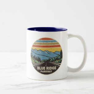 Tasse 2 Couleurs Montagnes Blue Ridge Parkway