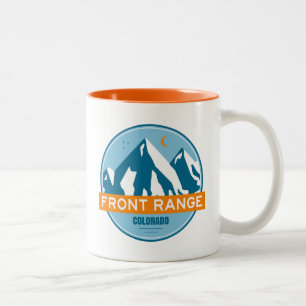 Tasse 2 Couleurs Montagnes Front Range Colorado