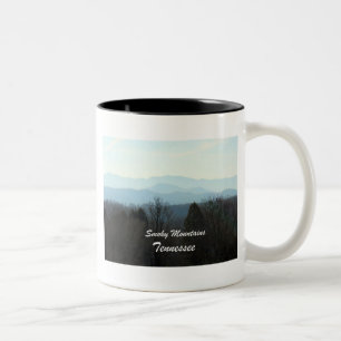 Tasse 2 Couleurs Montagnes fumées, Tennessee