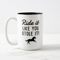 Montez Comme Vous L'Avez Volé Amusant Cheval Eques