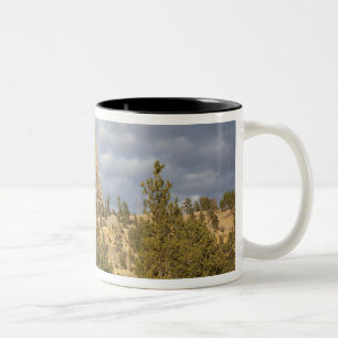 Tasse 2 Couleurs Monument national de Devils Tower