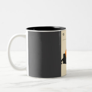 Tasse 2 Couleurs Monument Valley vintage livre couverture minimale
