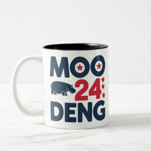 Tasse 2 Couleurs Moo Deng 2024 Moo Deng Moo Deng Bébé Hippopotame M