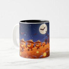 Tasse 2 Couleurs Moonlit Pumpkin Parade