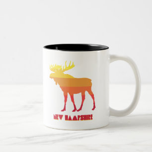 Tasse 2 Couleurs Moose du New Hampshire