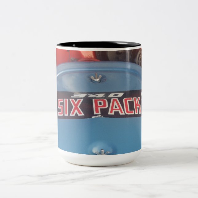 Tasse 2 Couleurs Mopar 340 six autocollants de paquet (Centre)