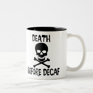 TASSE 2 COULEURS MORT AVANT LE DECAF