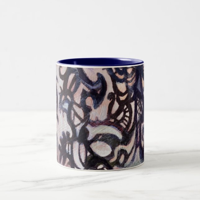 Tasse 2 Couleurs motif (Centre)