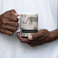 Motif animal sauvage de la Jungle Leopard