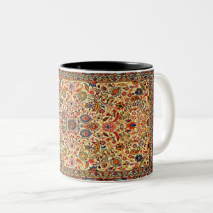 Tasse 2 Couleurs Motif Antique Perse Azerbaïdjan