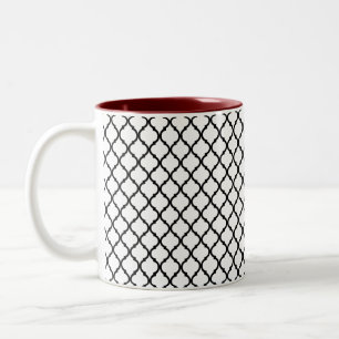 Tasse 2 Couleurs Motif arabe