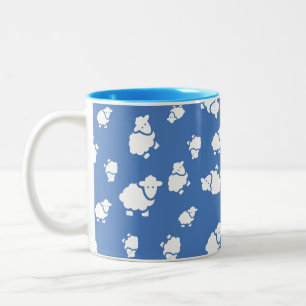 Tasse 2 Couleurs motif de dessins animés