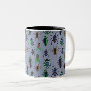 Tasse 2 Couleurs Motif d'été coloré