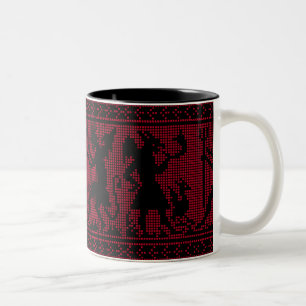 Tasse 2 Couleurs Motif diable