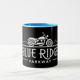 Tasse 2 Couleurs Moto Blue Ridge Parkway