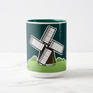 Tasse 2 Couleurs Moulin à vent