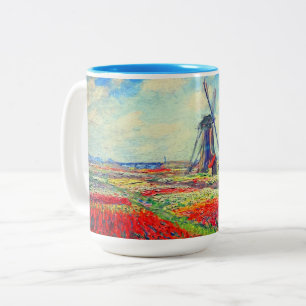 Tasse 2 Couleurs Moulin à vin Monet Tulips