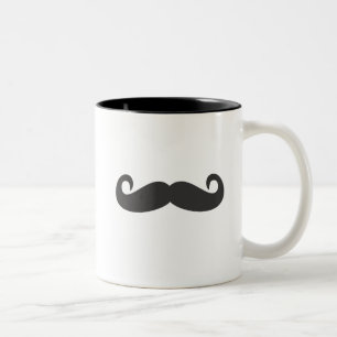 Tasse 2 Couleurs Moustache