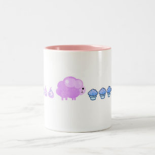 Tasse 2 Couleurs moutons